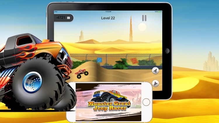 Monster Great Jeep Racer - Racing Mania
