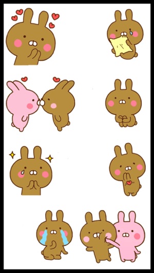 Funny Bunny Sticker Pack(圖5)-速報App