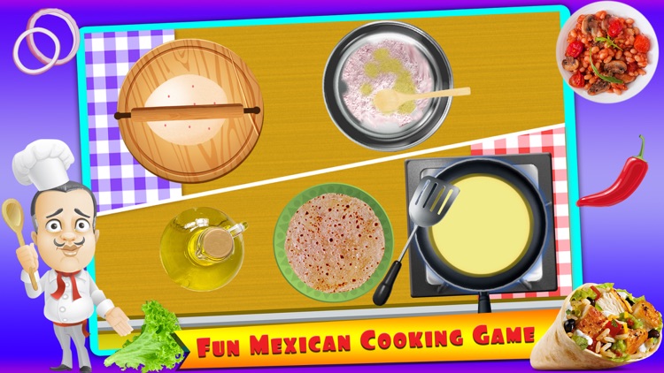 Mexican Food Chef Cooking Game