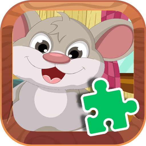 Puzzle Story Mouse Games Jigsaw For Kids icon