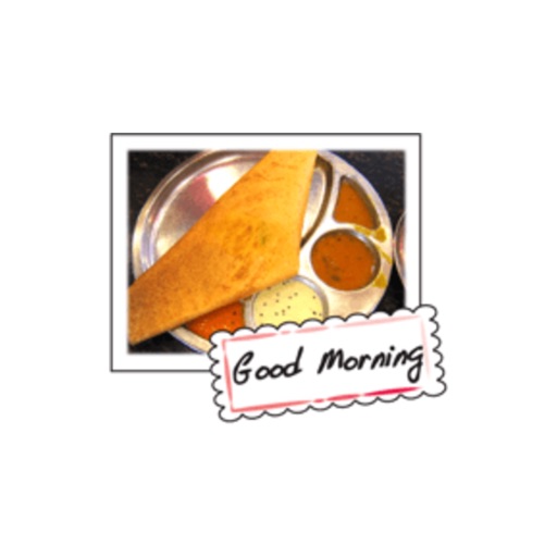 Food In The Day - PostCard Style stickers icon