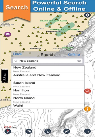 New Zealand GPS Nautical Chart screenshot 3