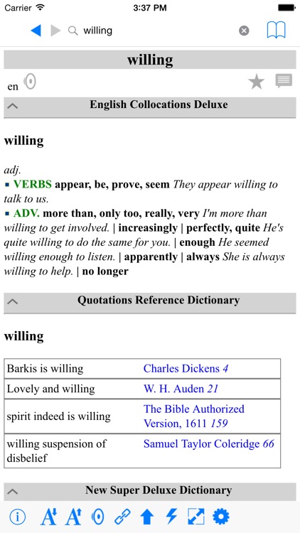 Modern Deluxe English Dictionaries Collection screenshot-3