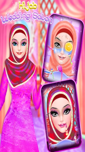 Hijab Wedding Makeover - Hijab Fashion Style Salon(圖3)-速報App