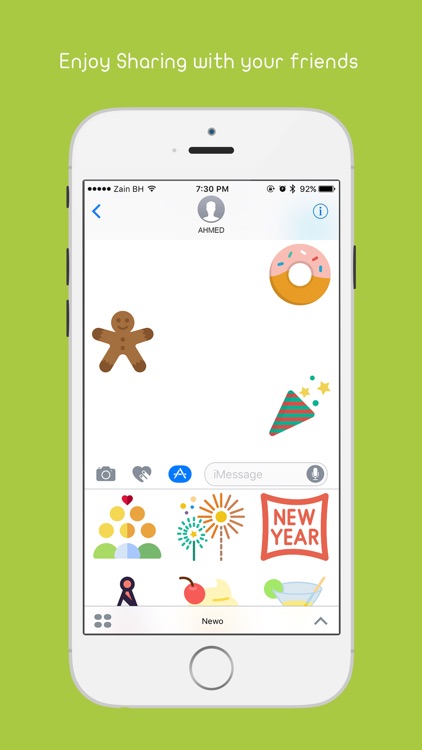 Newo - New Year Stickers screenshot-4