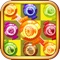 Candy Fruits Garden Mania - Connect & Splash