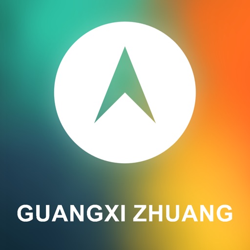 Guangxi Zhuang Offline GPS : Car Navigation icon