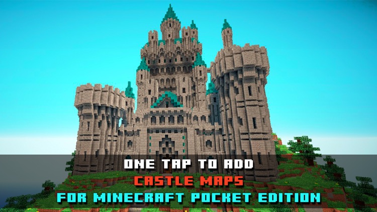 Epic castle maps for Minecraft pe