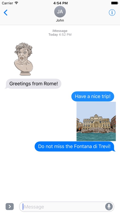 Greetings from Roma