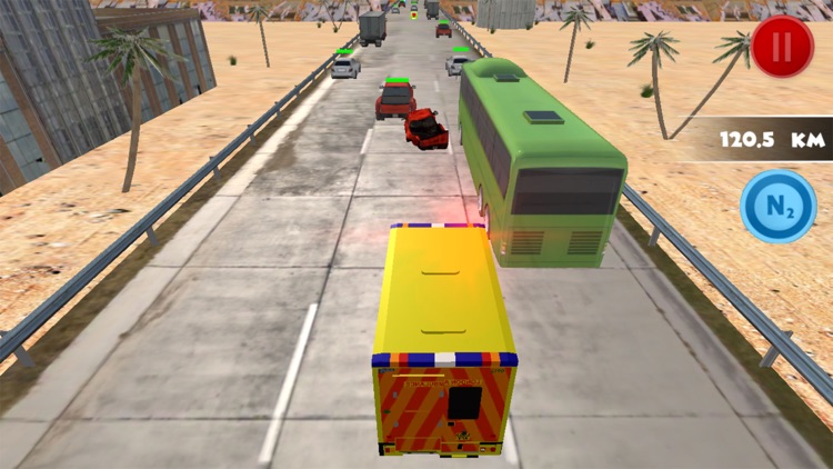 London Ambulance Traffic Racer screenshot-3