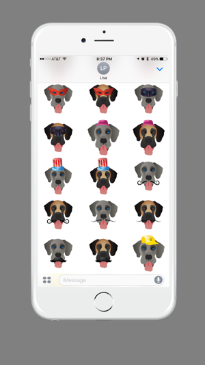 Great Dane Emoji(圖3)-速報App