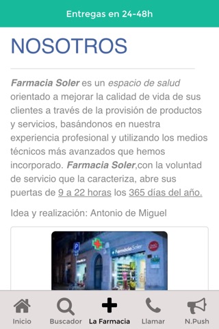 Farmaciasoler.com TiendaOnline screenshot 2