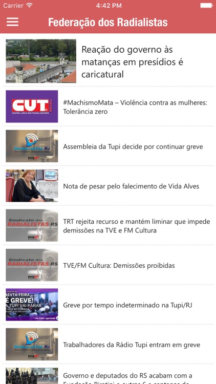 FITERT - Federação dos Radialistas screenshot-3