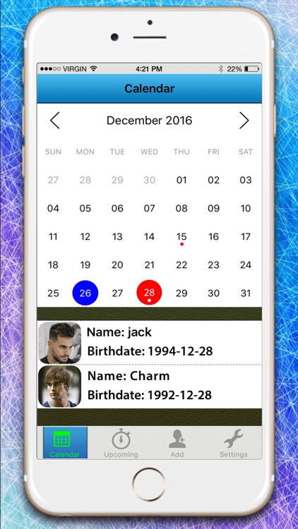 My Birthday Calendar Free