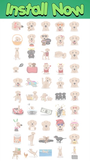 LabMoji - Labrador Retriever Emoji & Stickers(圖5)-速報App