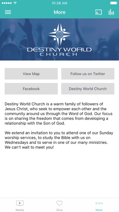 How to cancel & delete Destiny World Church from iphone & ipad 3