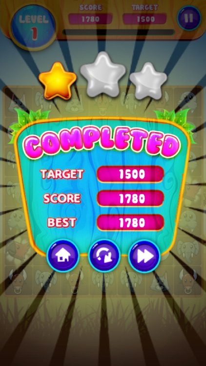 Safari Animal Blast - Match 3 screenshot-4