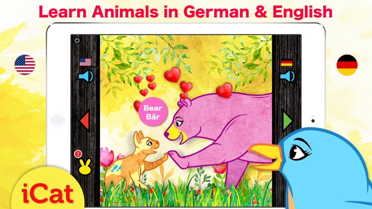 German Animal Words - German Pet & Zoo Animals