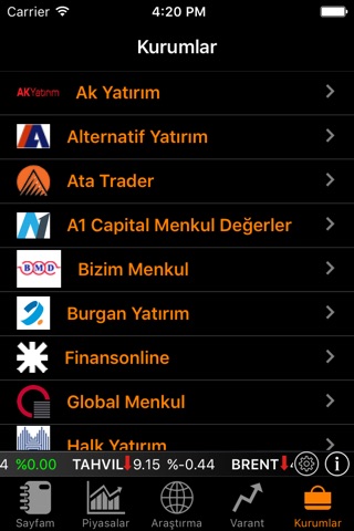 Matriks Mobil Finans screenshot 3