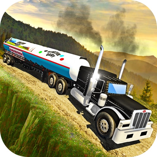 Offroad Milk Tanker Truck Transport Simulator 2017 icon