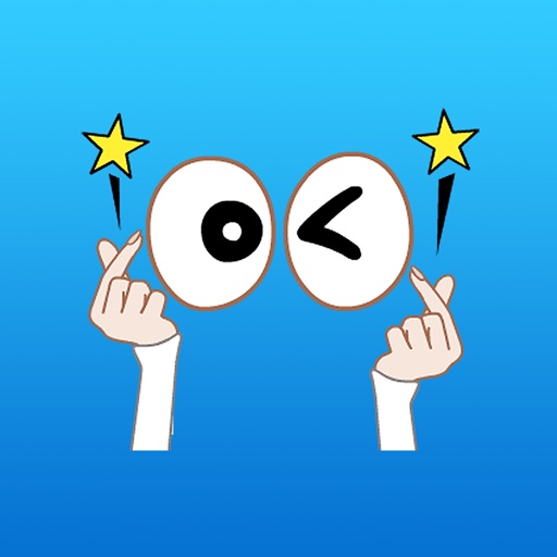 Animated Eyes And Hands Stickers icon