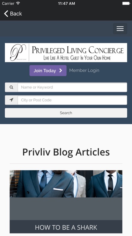 PrivLiv Directory