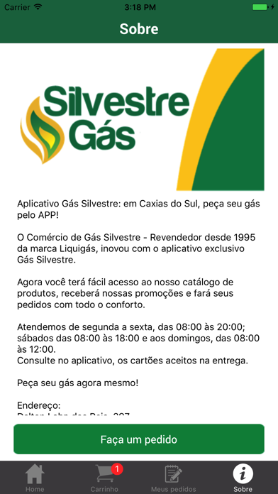 How to cancel & delete Gás Silvestre Caxias do Sul from iphone & ipad 4