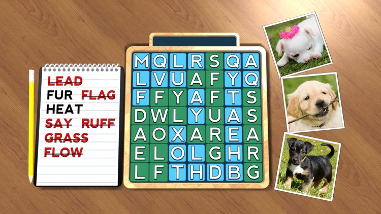 Wordsearch Revealer Puppies