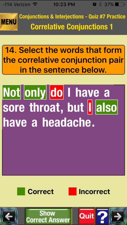 easyLearn Conjunctions & Interjections