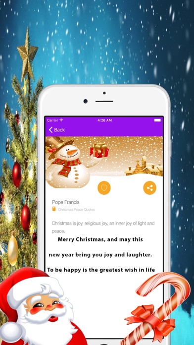 How to cancel & delete Merry Christmas Quotes Wishes & Greetings Holidays from iphone & ipad 2