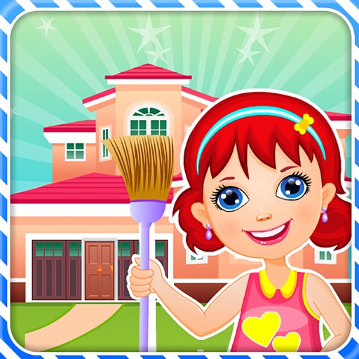 My Little House Cleanup Icon
