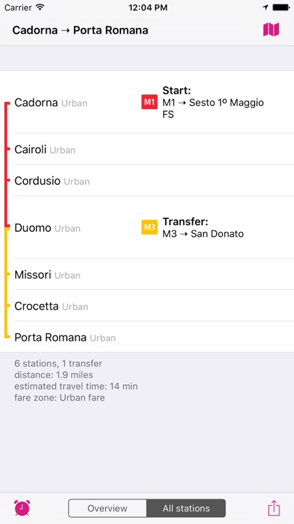 Milan Rail Map screenshot-3