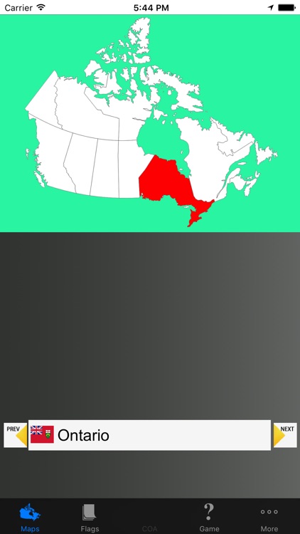 Canada Province Flags, Maps, Info