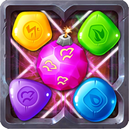 Jewels and Gems Match 3 Game Icon