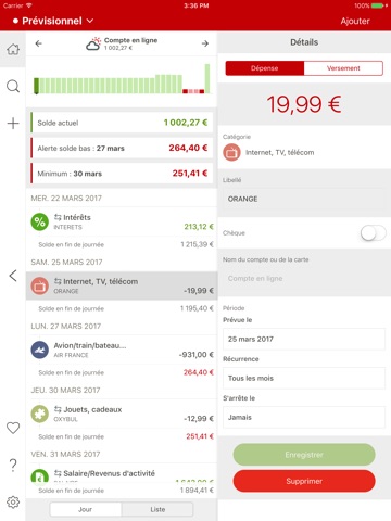 NESTOR gestion budget & compte screenshot 3