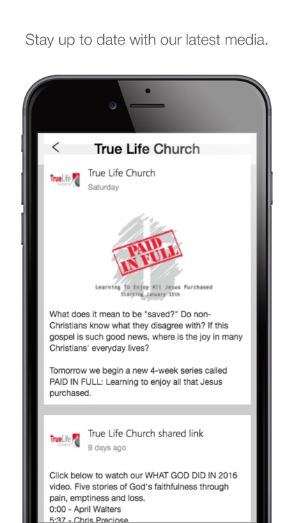 True Life Church New Jersey