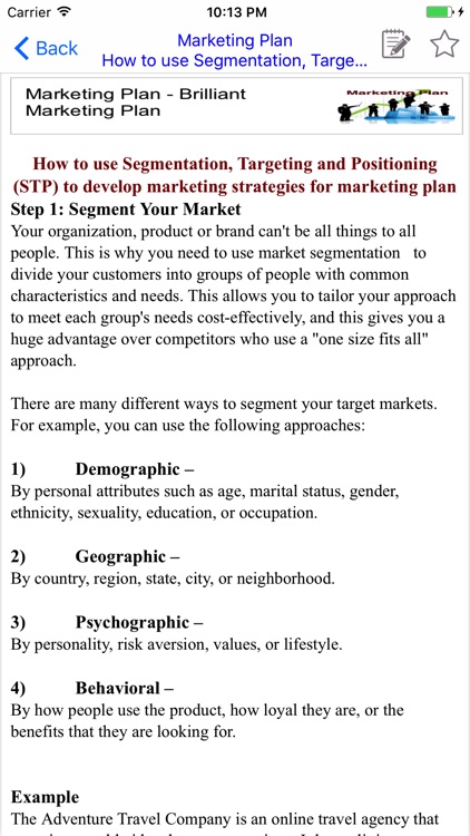 Marketing Plan - Brilliant Marketing Plan screenshot-3