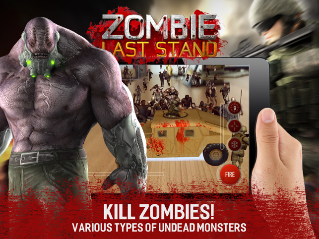 Zombie Last Stand HD Augmented dead frontier war z(圖1)-速報App