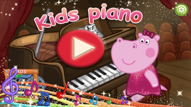 河馬：鋼琴為孩子. Premium