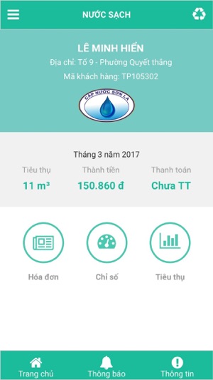 NUOCSACH: Thông tin sử dụng nước(圖2)-速報App