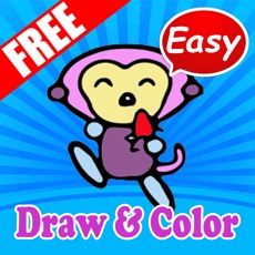 Activities of Easy Animals How to Draw and Color for kids