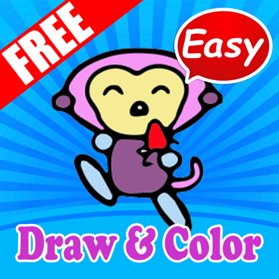 Easy Animals How to Draw and Color for kids