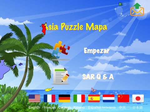 Asia Puzzle Map screenshot 3