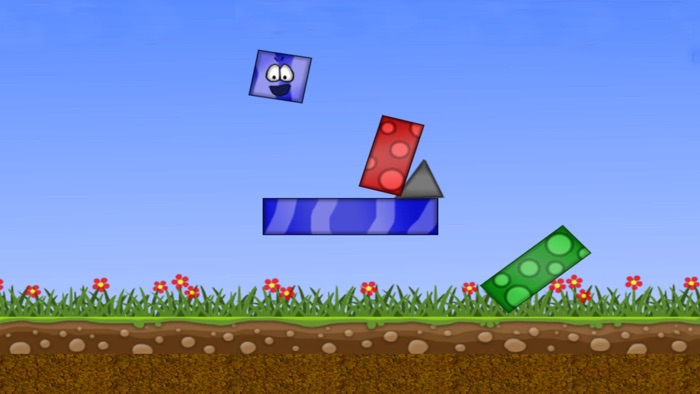 The Blue Blocks Saving - Kids Game