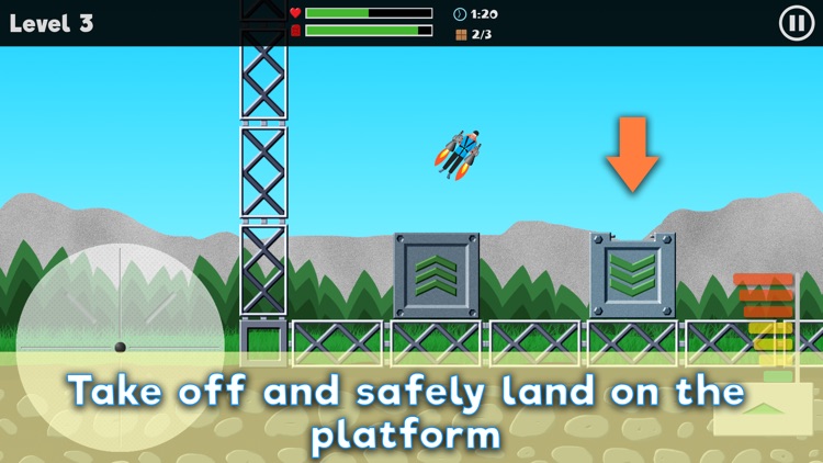 Tricky Jetpack - Mine field adventure