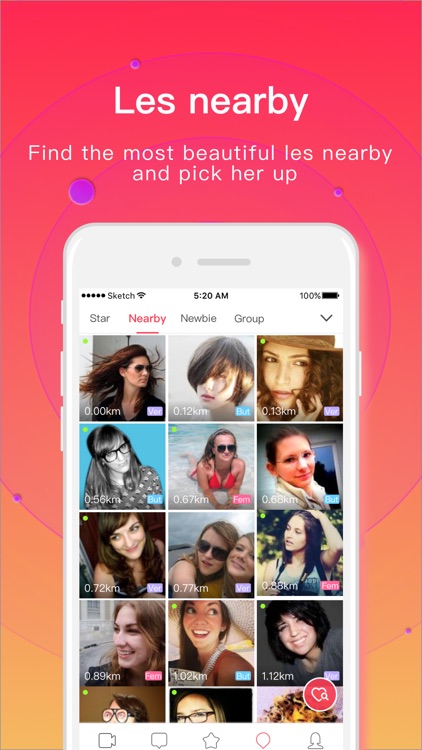 LesPark-lesbian live stream video social network screenshot-3