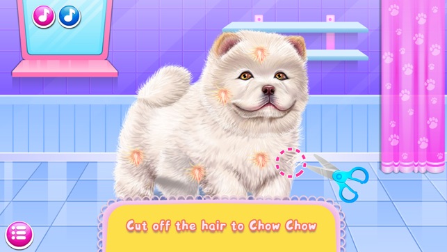 Fun Games:Chow Chow Spa Salon(圖4)-速報App