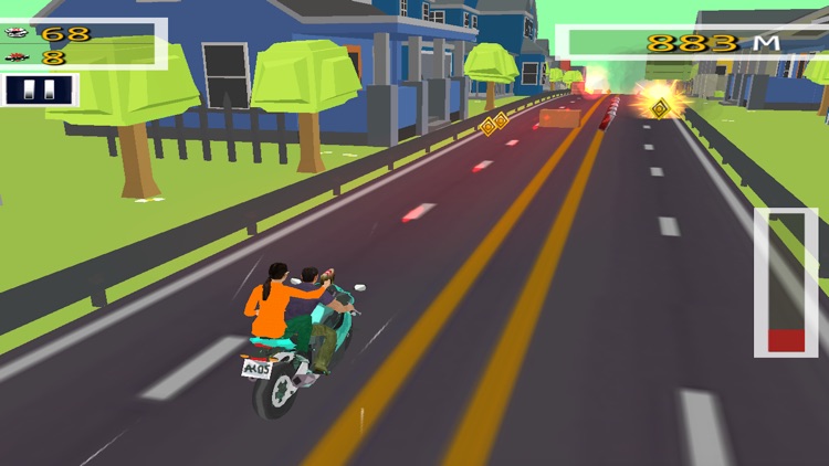 Bike Rider Highway Shooting screenshot-4