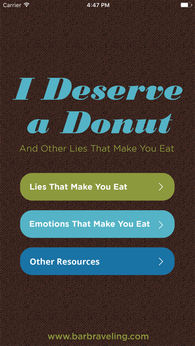 How to cancel & delete I Deserve a Donut from iphone & ipad 1