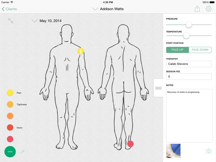 Massage Therapist Notebook